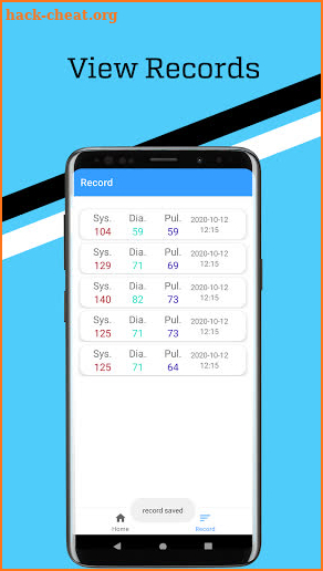 Blood Pressure Tracker - BP Checker & History Log screenshot