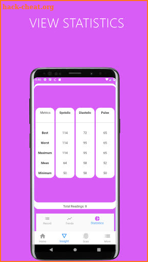 Blood Pressure Tracker - BP Checker - BP Info screenshot