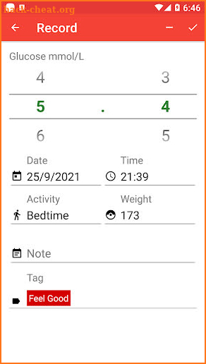 Blood Sugar - Blood Glucose -  screenshot