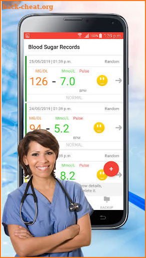 Blood Sugar Check : Diabetes Tracker Glucose Test screenshot