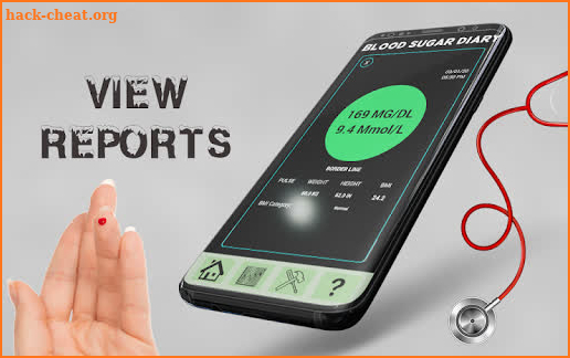 Blood Sugar Checker : Blood Glucose Diabetes Level screenshot