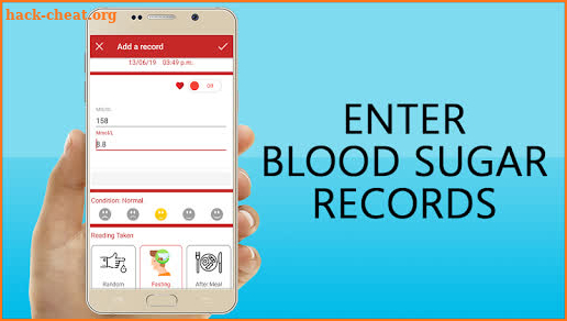 Blood Sugar Checker : Info Tracker screenshot