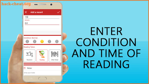 Blood Sugar Checker : Info Tracker screenshot