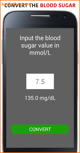 Blood Sugar Convert screenshot