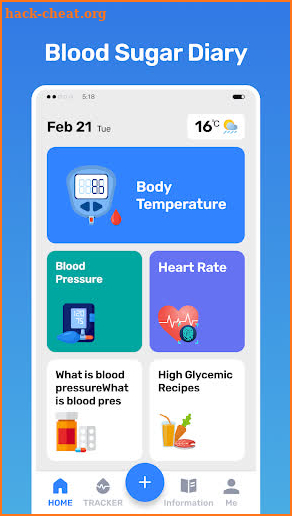 Blood Sugar Diary screenshot