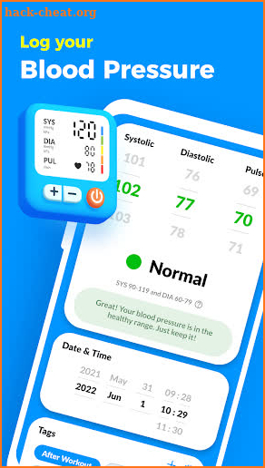 Blood Sugar Tracker screenshot