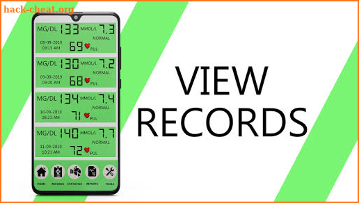 Blood Sugar Tracker: Blood Glucose History Checker screenshot