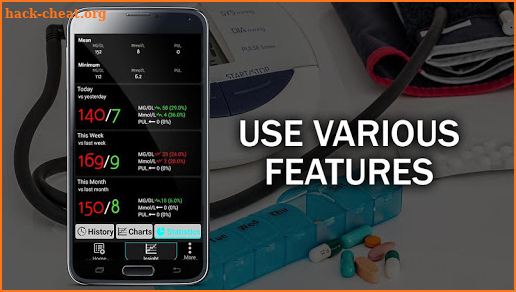 Blood Sugar Tracker : Diabetes Test Glucose Logger screenshot