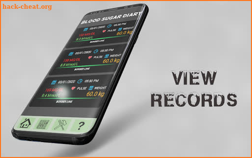 Blood Sugar Tracker : Glucose Health Checker Diary screenshot