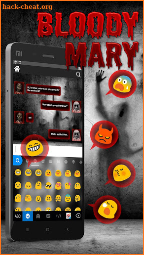 Bloodymary Keyboard Theme screenshot