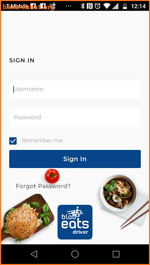 BlooEATS Driver screenshot