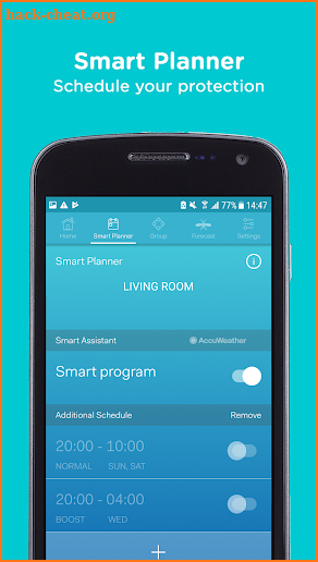 Bloom HomeControl screenshot