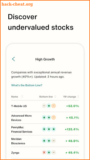 Bloom: Stock Market Research screenshot