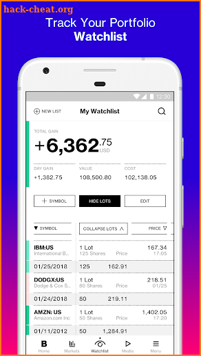 Bloomberg: Market & Financial News screenshot