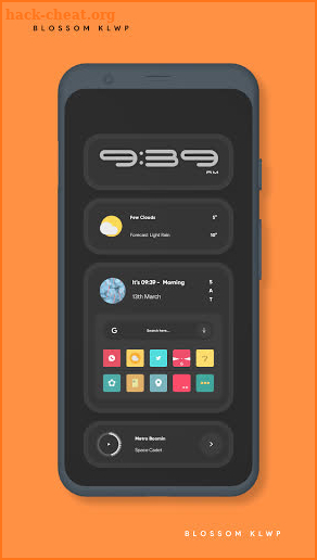 Blossom KLWP screenshot