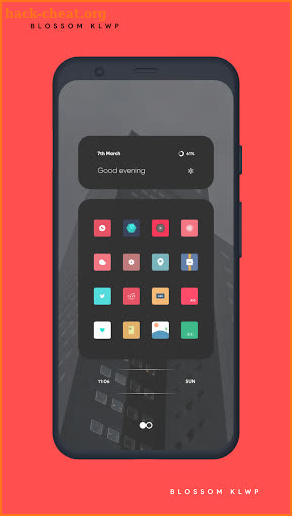 Blossom KLWP screenshot