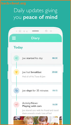 Blossom Parent App screenshot