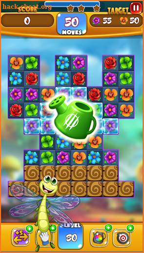 Blossom Witch - Flower Blast Crush Match 3 Puzzle screenshot