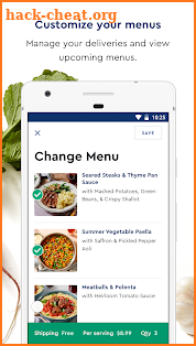 Blue Apron screenshot