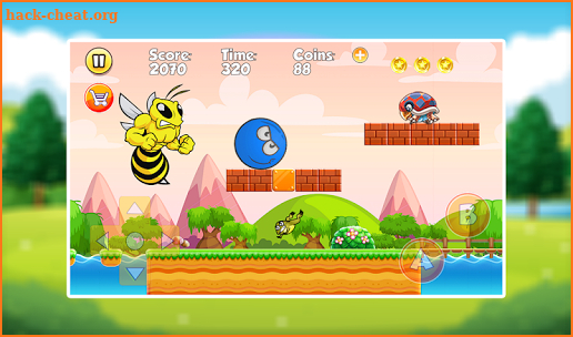 Blue ball 7 screenshot