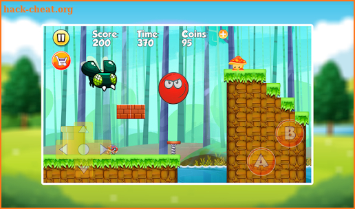 Blue ball 7 screenshot