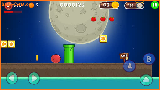 Blue Ball : Hero Bounce Adventure 4 screenshot