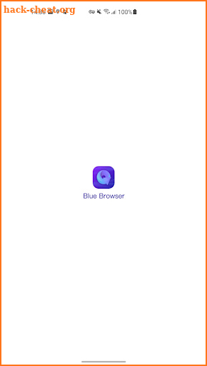 Blue Browser screenshot