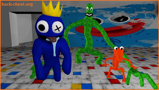 Blue monster Playtime screenshot