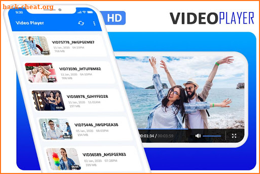 Blue MX Player Pro - HD Video Player All Format screenshot