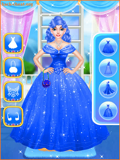 Blue Princess - Makeover Games : Makeup Dress Up screenshot