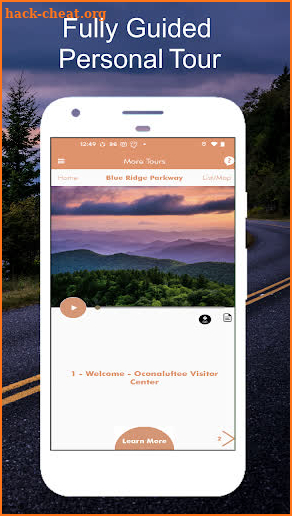 Blue Ridge Parkway Tour Guide screenshot