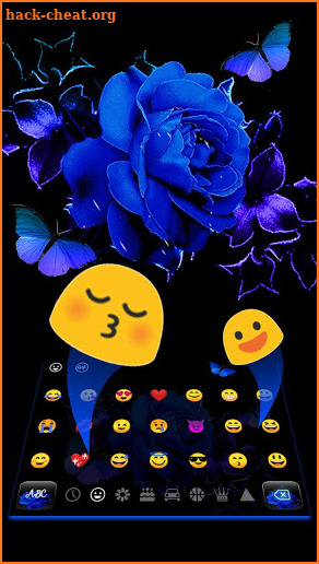 Blue Rose Keyboard screenshot