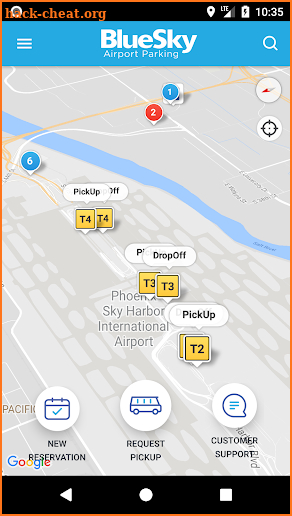 Blue Sky Airport Parking screenshot