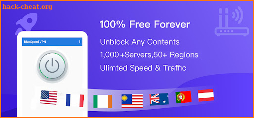 Blue Speed VPN : Secure & Fast screenshot