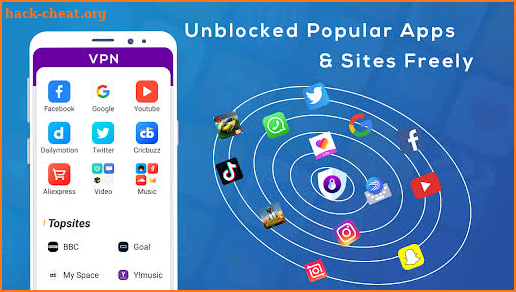 Blue spot VPN 2021- free proxy server & unblocker screenshot