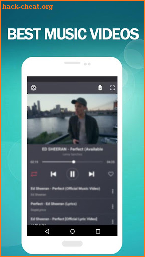 Blue Tunes - Free Unlimited Music Videos Player screenshot