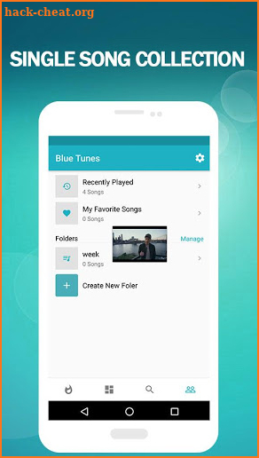 Blue Tunes - Free Unlimited Music Videos Player screenshot