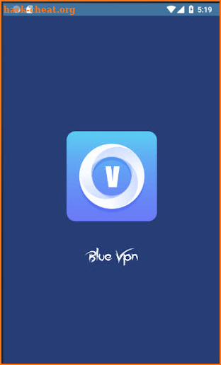 Blue VPN free Unlimited Bandwidth screenshot