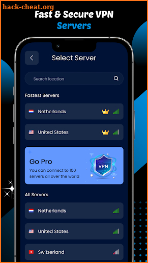 Blue VPN - VPN Proxy Master screenshot