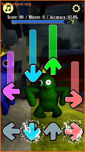 Blue vs Green Rainbow Friends screenshot