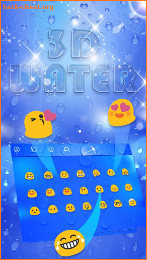 Blue Water Keyboard screenshot