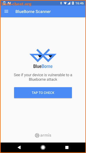 BlueBorne Vulnerability Scanner by Armis screenshot