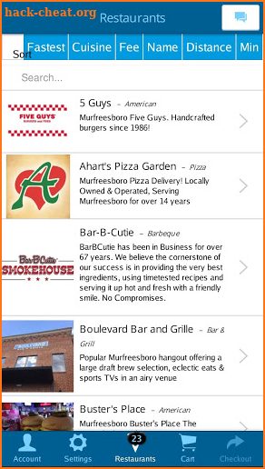 blueraiderfood.com screenshot