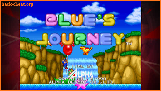 BLUE'S JOURNEY ACA NEOGEO screenshot