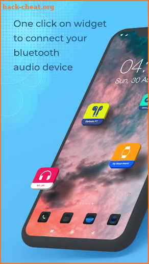 Bluetooth Audio Widget : Connect & Volume Widget screenshot