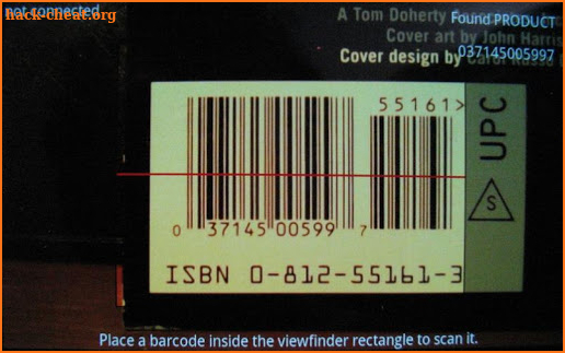 Bluetooth Barcode Scanner screenshot