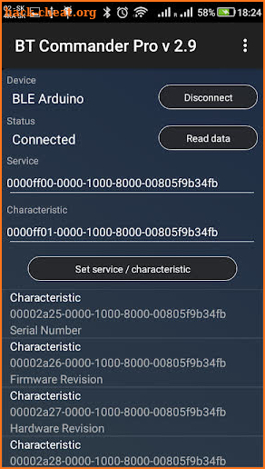 Bluetooth Commander Pro screenshot