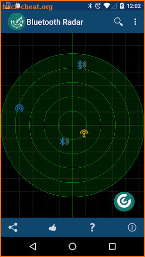 Bluetooth LE Smart Radar screenshot
