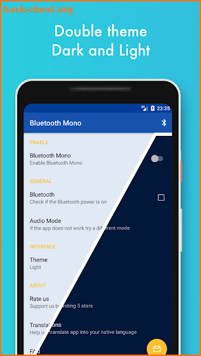 Bluetooth Mono Media screenshot