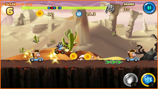 Bluey Dog Racing screenshot